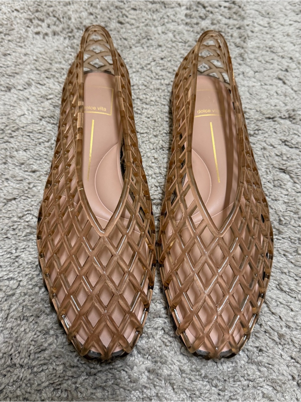 Dolce Vita Jam Jelly Flats in Mocha Size 8
